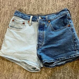 Levi denim shorts
